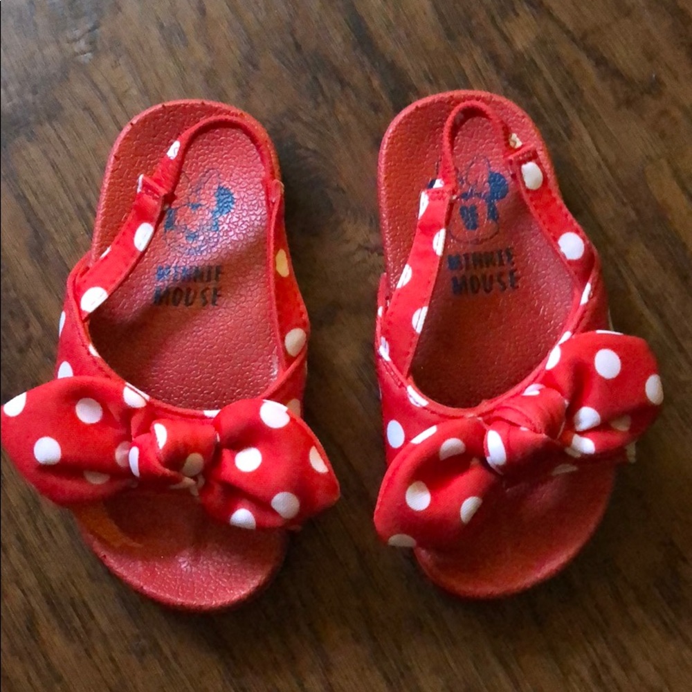 Minnie Mouse Red Sandals